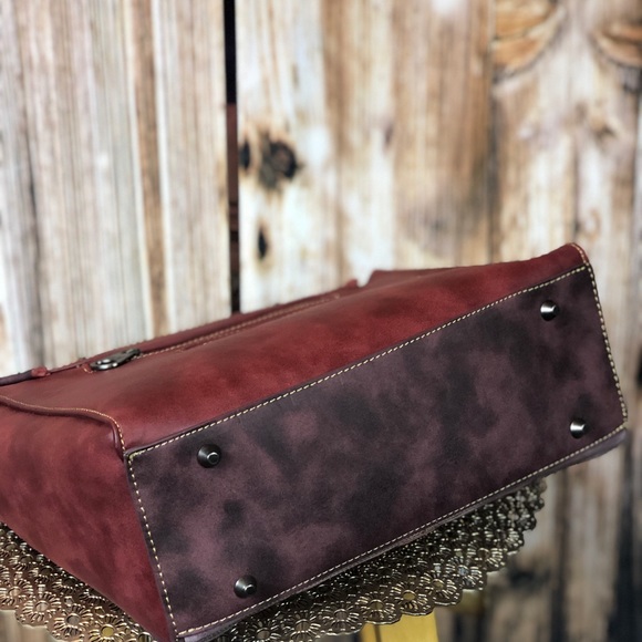 Montana West Concho Top Handle Crossbody - Picture 3 of 4